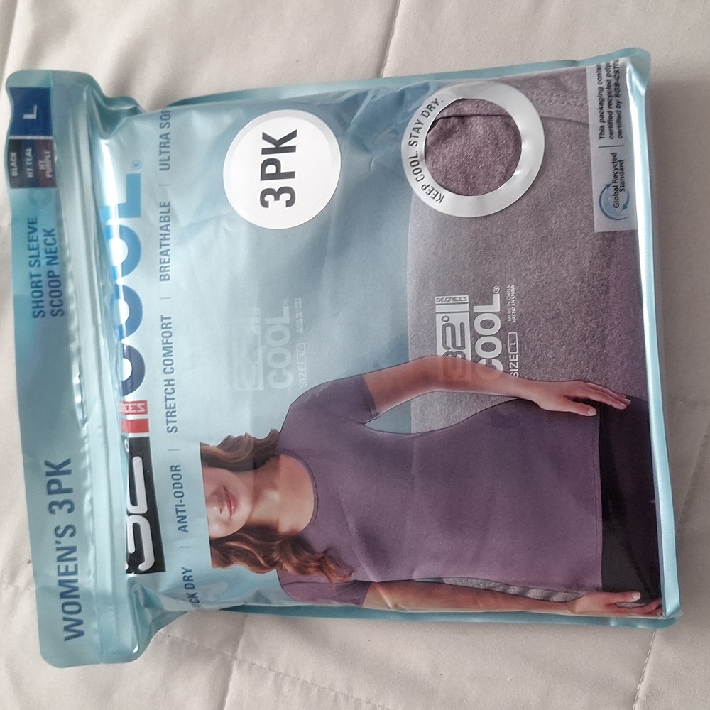 Women's 3 pack cool shirts (15)